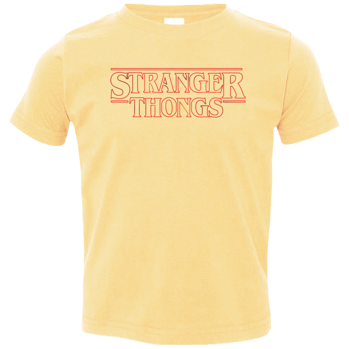 T-Shirts Butter / 2T Stranger Thongs Toddler Premium T-Shirt