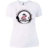 T-Shirts White / X-Small Straw Hat Pirate Women's Premium T-Shirt