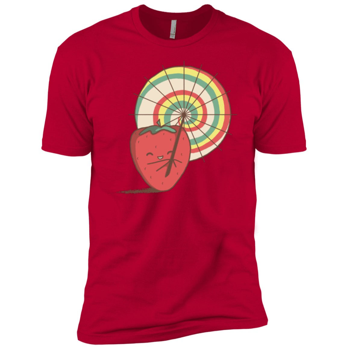 T-Shirts Red / YXS Strawberry Frye Boys Premium T-Shirt