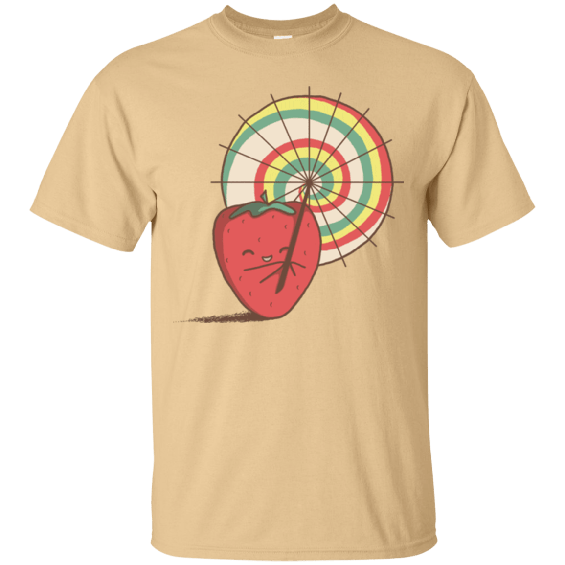T-Shirts Vegas Gold / Small Strawberry Frye T-Shirt