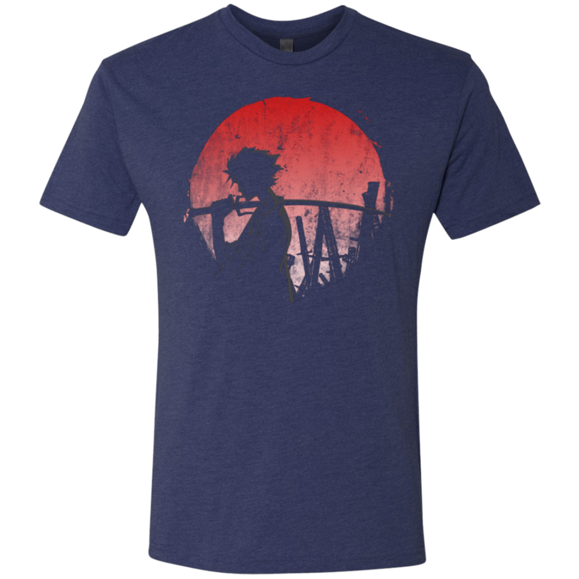 T-Shirts Vintage Navy / Small Stray dog mugan Men's Triblend T-Shirt