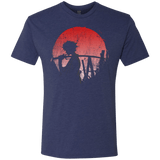 T-Shirts Vintage Navy / Small Stray dog mugan Men's Triblend T-Shirt