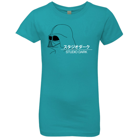 T-Shirts Tahiti Blue / YXS Studio dark Girls Premium T-Shirt