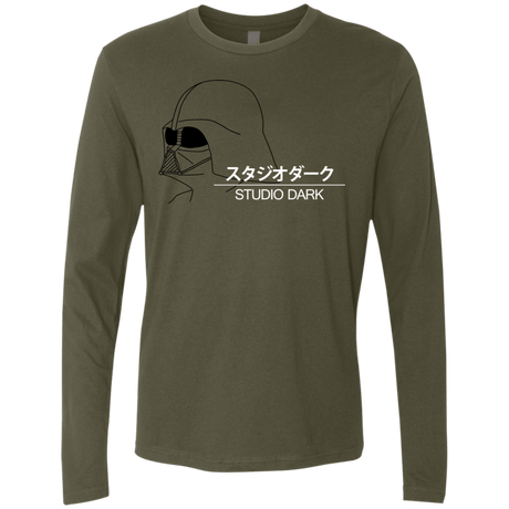 T-Shirts Military Green / Small Studio dark Men's Premium Long Sleeve