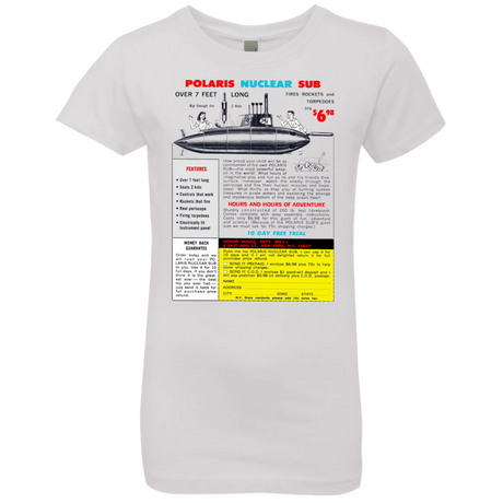 T-Shirts White / YXS Sub Girls Premium T-Shirt