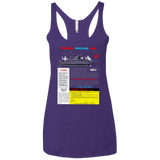 T-Shirts Purple Rush / X-Small Sub Women's Triblend Racerback Tank
