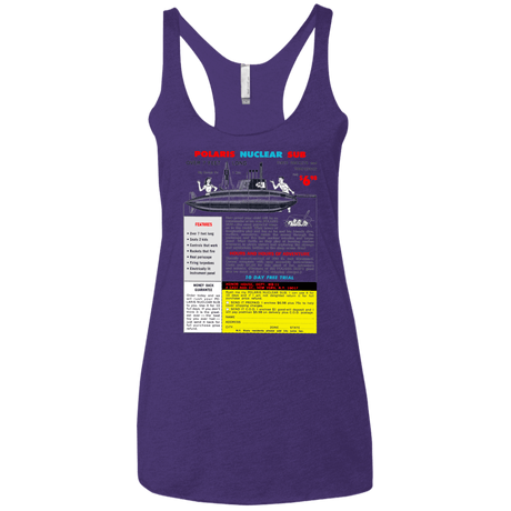 T-Shirts Purple Rush / X-Small Sub Women's Triblend Racerback Tank