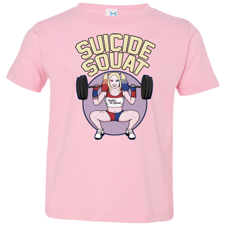 T-Shirts Pink / 2T Suicide Squat Toddler Premium T-Shirt