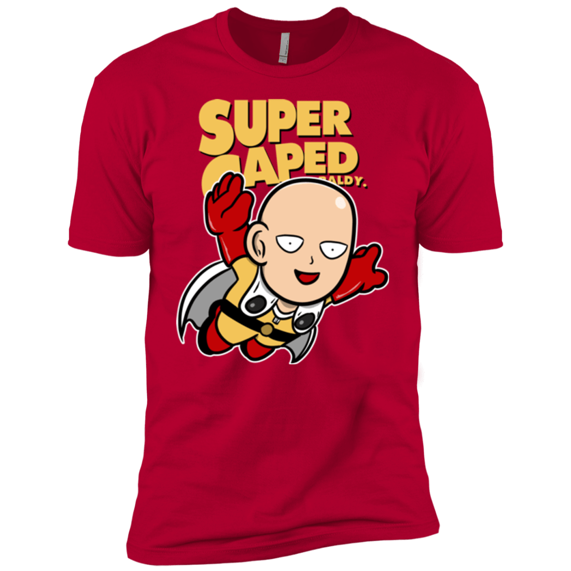 T-Shirts Red / YXS Super Caped Baldy (1) Boys Premium T-Shirt