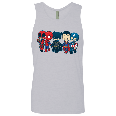 T-Shirts Heather Grey / Small Super Cross Over Bros Men's Premium Tank Top