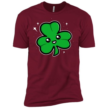 T-Shirts Cardinal / X-Small Super Cute Shamrock Men's Premium T-Shirt