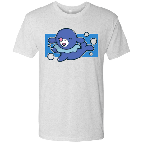 T-Shirts Heather White / Small Super Cute Starter Popplio Men's Triblend T-Shirt