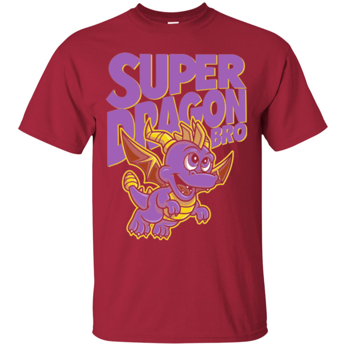 T-Shirts Cardinal / Small Super Dragon Bros T-Shirt