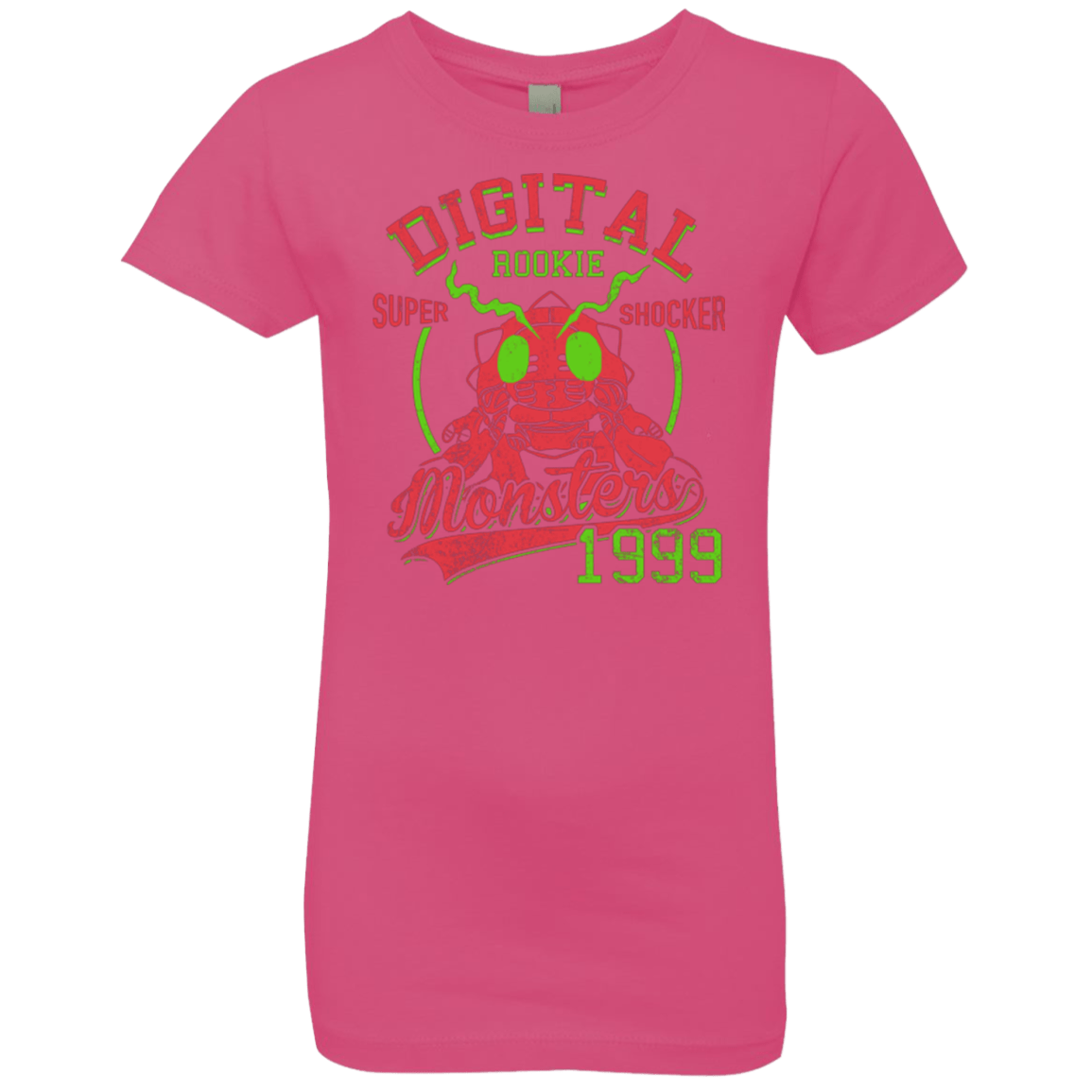 T-Shirts Hot Pink / YXS Super Shocker Girls Premium T-Shirt