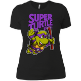 T-Shirts Black / X-Small Super Turtle Bros Donnie Women's Premium T-Shirt