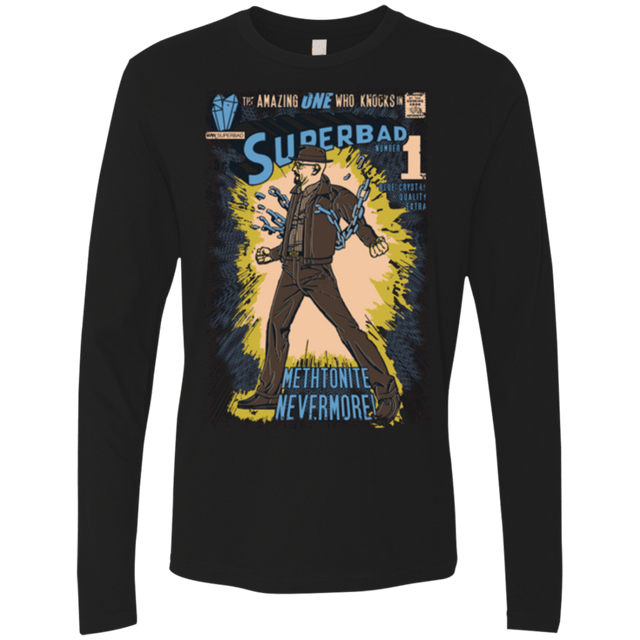 T-Shirts Black / Small Superbad Men's Premium Long Sleeve
