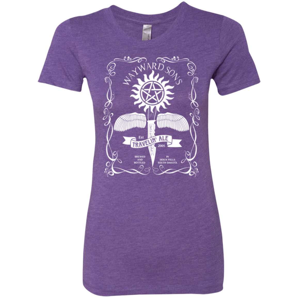 T-Shirts Purple Rush / Small Supernatural 3 Women's Triblend T-Shirt