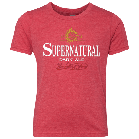 T-Shirts Vintage Red / YXS Supernatural Stout Youth Triblend T-Shirt