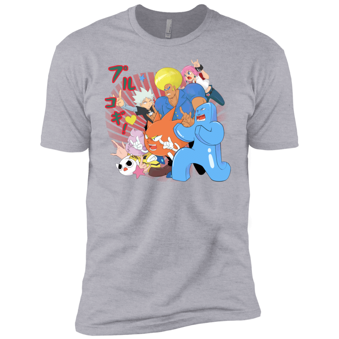 T-Shirts Heather Grey / YXS Supra Prukogi Boys Premium T-Shirt
