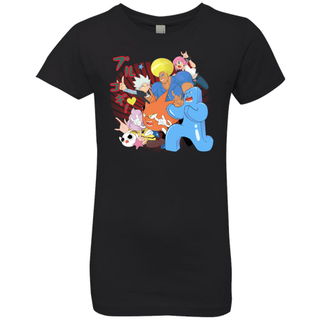 T-Shirts Black / YXS Supra Prukogi Girls Premium T-Shirt