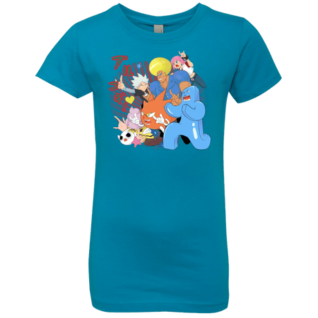 T-Shirts Turquoise / YXS Supra Prukogi Girls Premium T-Shirt
