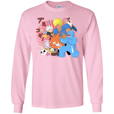 T-Shirts Light Pink / S Supra Prukogi Men's Long Sleeve T-Shirt