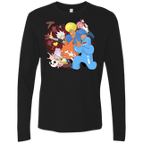 T-Shirts Black / S Supra Prukogi Men's Premium Long Sleeve