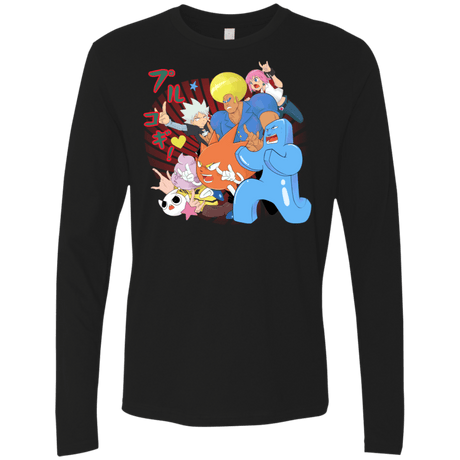 T-Shirts Black / S Supra Prukogi Men's Premium Long Sleeve