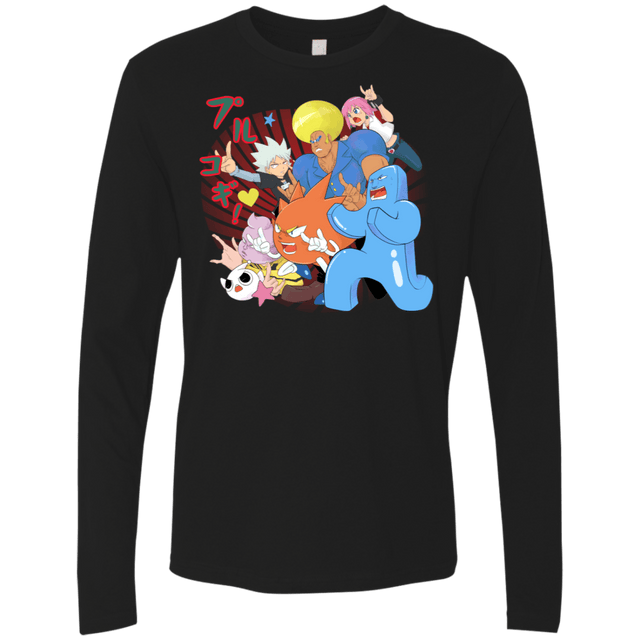 T-Shirts Black / S Supra Prukogi Men's Premium Long Sleeve