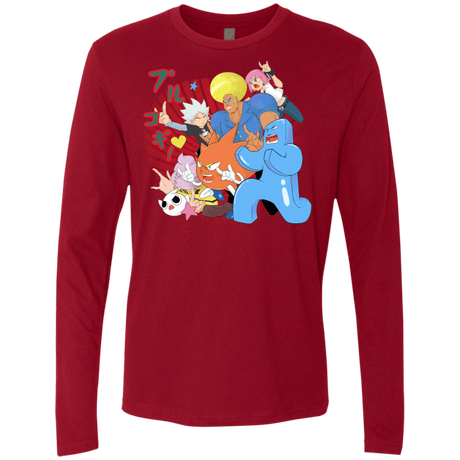 T-Shirts Cardinal / S Supra Prukogi Men's Premium Long Sleeve