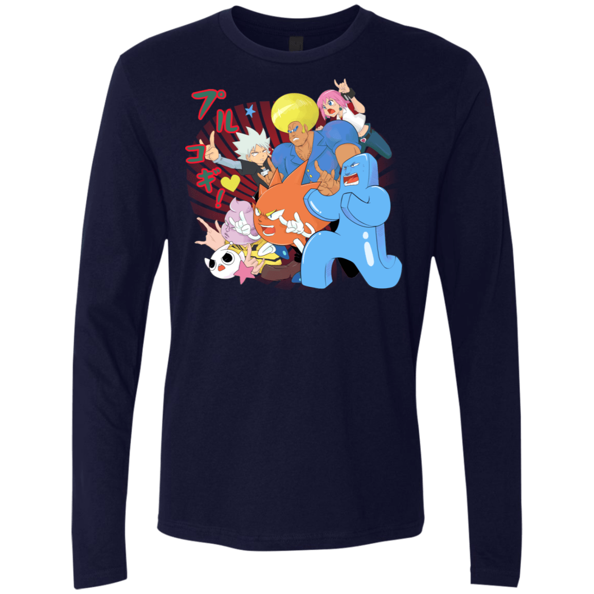 T-Shirts Midnight Navy / S Supra Prukogi Men's Premium Long Sleeve