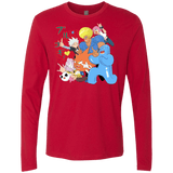 T-Shirts Red / S Supra Prukogi Men's Premium Long Sleeve