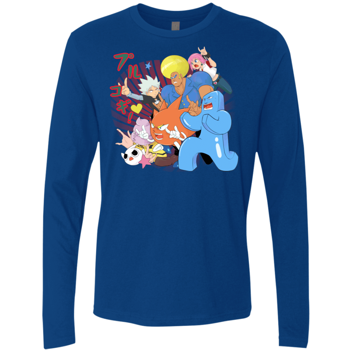 T-Shirts Royal / S Supra Prukogi Men's Premium Long Sleeve