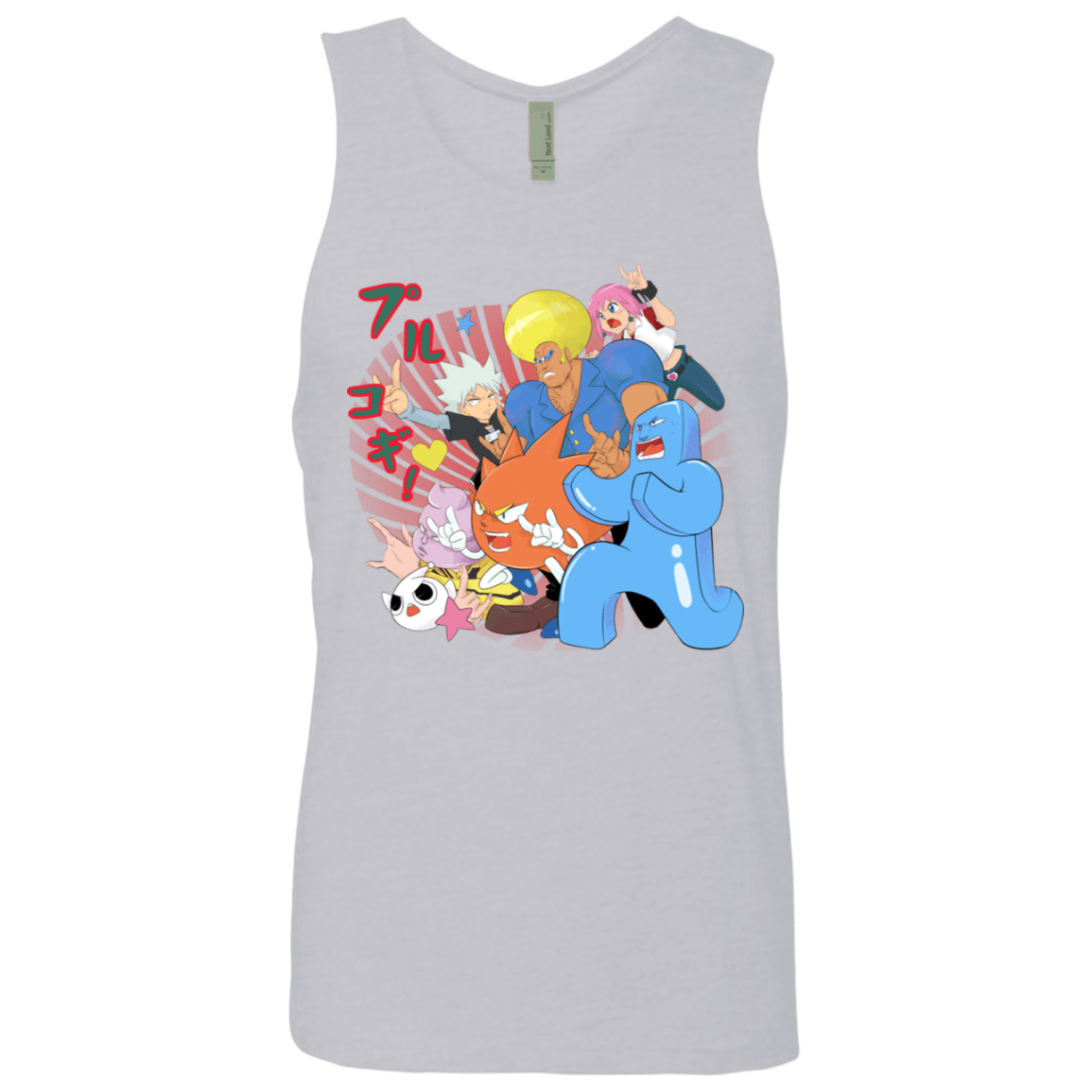 T-Shirts Heather Grey / S Supra Prukogi Men's Premium Tank Top