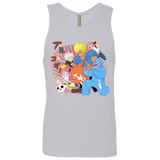 T-Shirts Heather Grey / S Supra Prukogi Men's Premium Tank Top