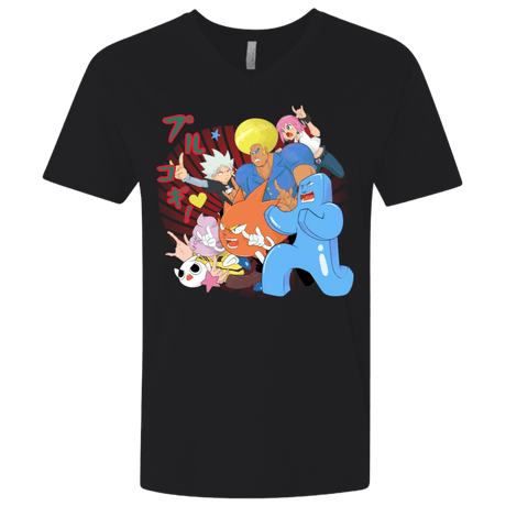 T-Shirts Black / X-Small Supra Prukogi Men's Premium V-Neck