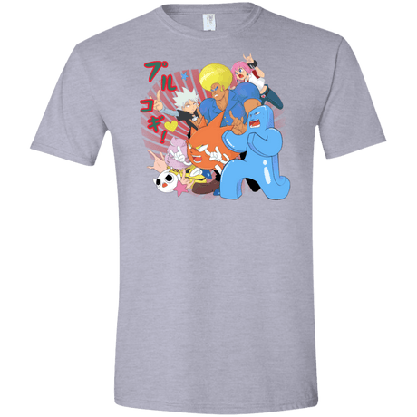 T-Shirts Sport Grey / X-Small Supra Prukogi Men's Semi-Fitted Softstyle