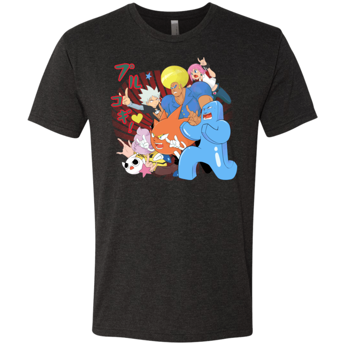 T-Shirts Vintage Black / S Supra Prukogi Men's Triblend T-Shirt