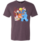 T-Shirts Vintage Purple / S Supra Prukogi Men's Triblend T-Shirt