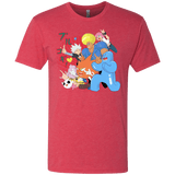 T-Shirts Vintage Red / S Supra Prukogi Men's Triblend T-Shirt