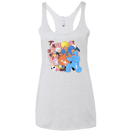 T-Shirts Heather White / X-Small Supra Prukogi Women's Triblend Racerback Tank