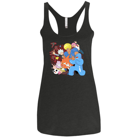 T-Shirts Vintage Black / X-Small Supra Prukogi Women's Triblend Racerback Tank
