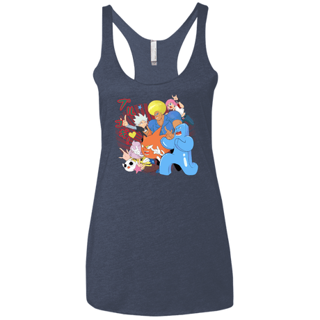 T-Shirts Vintage Navy / X-Small Supra Prukogi Women's Triblend Racerback Tank
