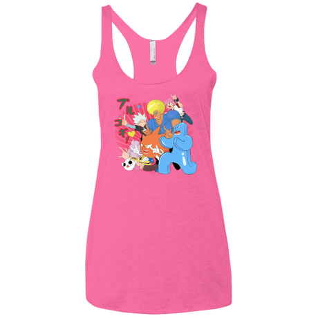 T-Shirts Vintage Pink / X-Small Supra Prukogi Women's Triblend Racerback Tank