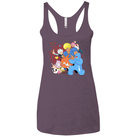 T-Shirts Vintage Purple / X-Small Supra Prukogi Women's Triblend Racerback Tank