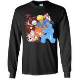 T-Shirts Black / YS Supra Prukogi Youth Long Sleeve T-Shirt