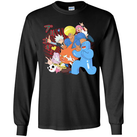 T-Shirts Black / YS Supra Prukogi Youth Long Sleeve T-Shirt