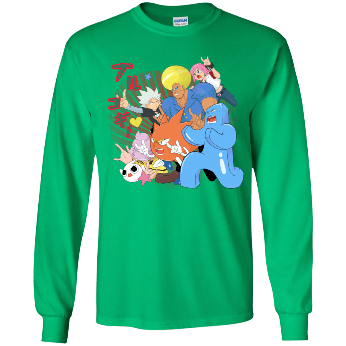 T-Shirts Irish Green / YS Supra Prukogi Youth Long Sleeve T-Shirt