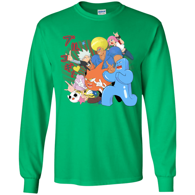 T-Shirts Irish Green / YS Supra Prukogi Youth Long Sleeve T-Shirt