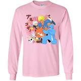 T-Shirts Light Pink / YS Supra Prukogi Youth Long Sleeve T-Shirt